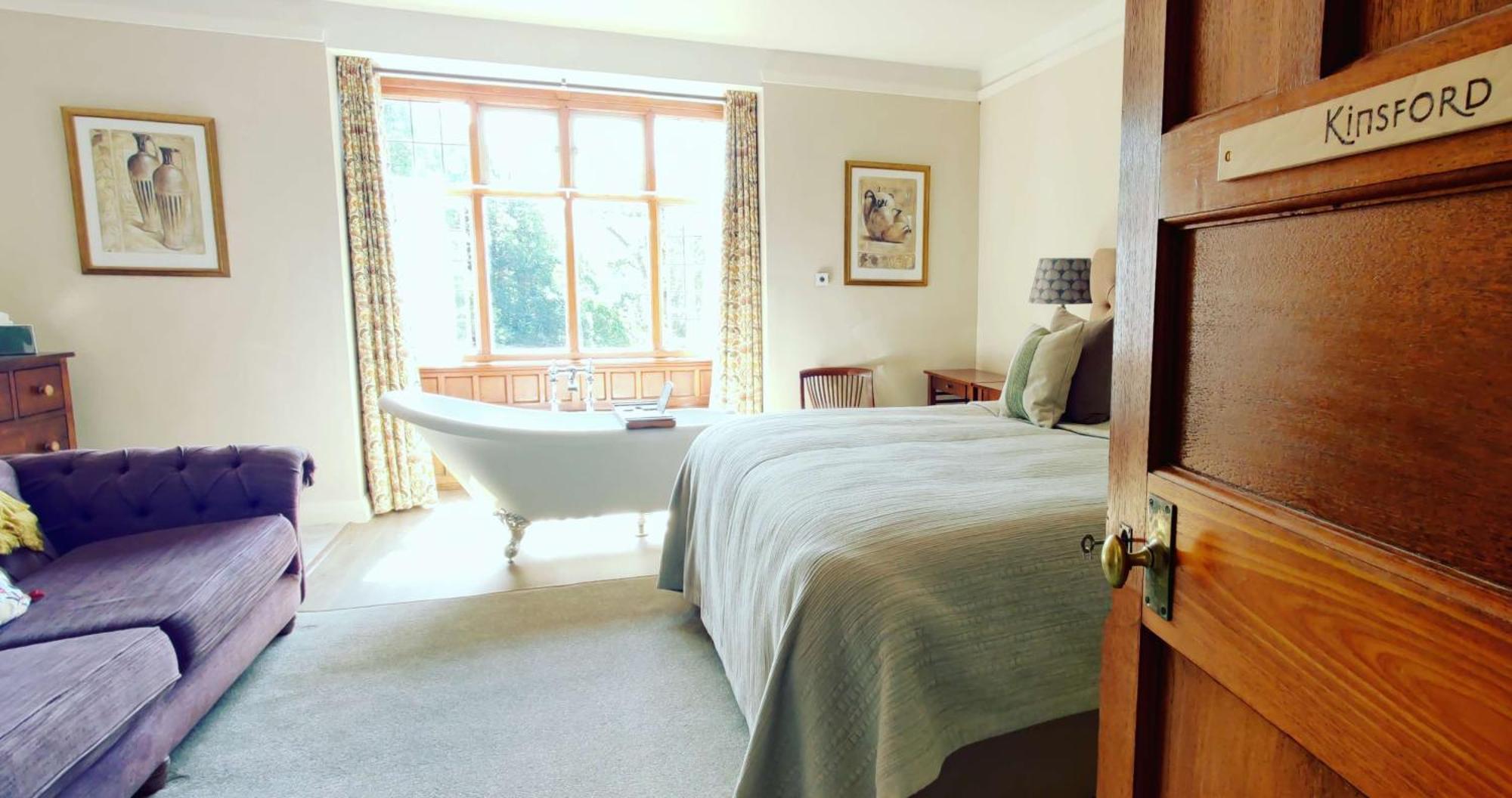 Luxury Bed And Breakfast At Bossington Hall In Exmoor, Somerset Porlock Eksteriør bilde