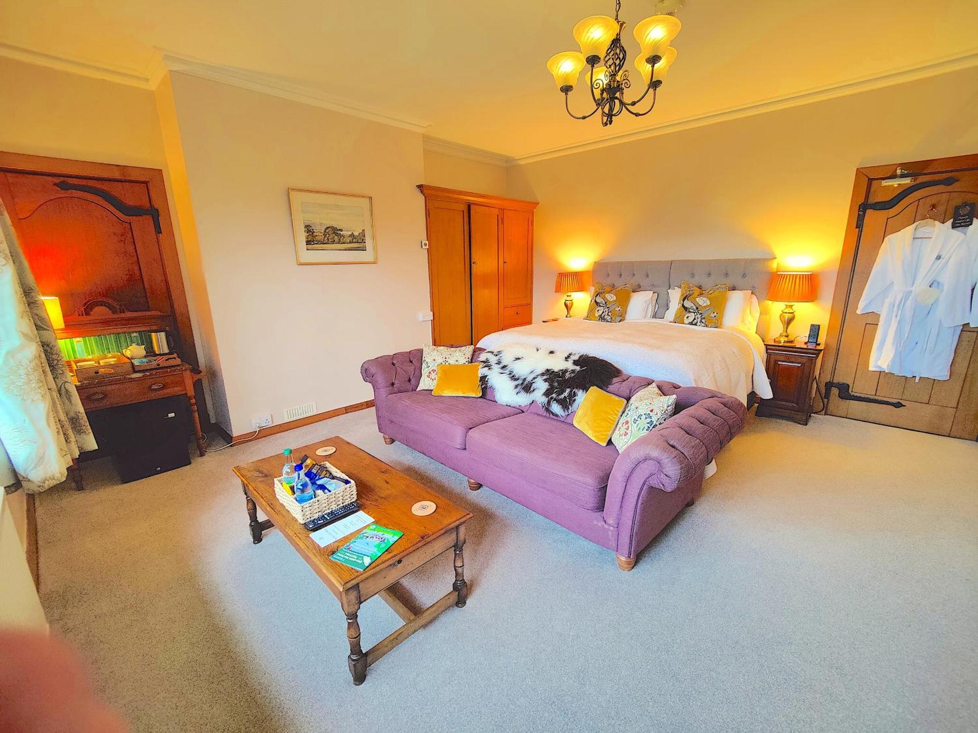 Luxury Bed And Breakfast At Bossington Hall In Exmoor, Somerset Porlock Eksteriør bilde